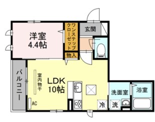 コンフォールSの物件間取画像